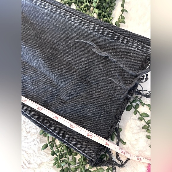 RE/DONE Originals Double Needle Long in Black Size 28 - Picture 6 of 9